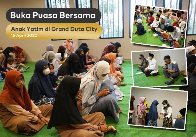 Berbuka Puasa dan Berbagi Bersama Anak Yatim di Grand Duta City Bekasi